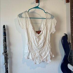 Scully Ivory Lace Blouse